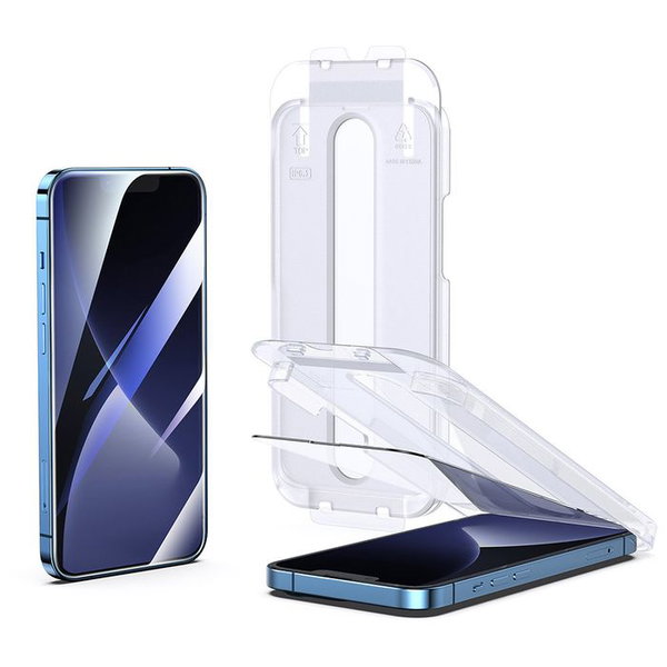 Szko hartowane full screen ze stelazem montazowym do iphone 14 plus