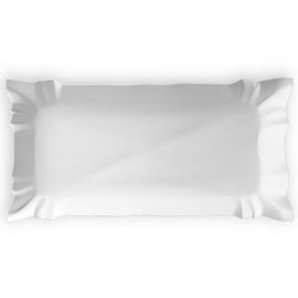 Tacka papierowa 14x25cm biaa 100szt