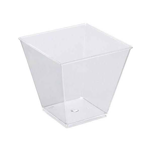 Kubek fingerfood 200ml 7x7 cm piramida 50szt sup