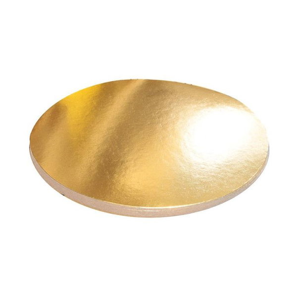 Podkadka pod tort 24cm zota 10szt