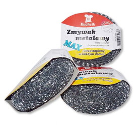 Zmywak metalowy max kuchcik 1szt