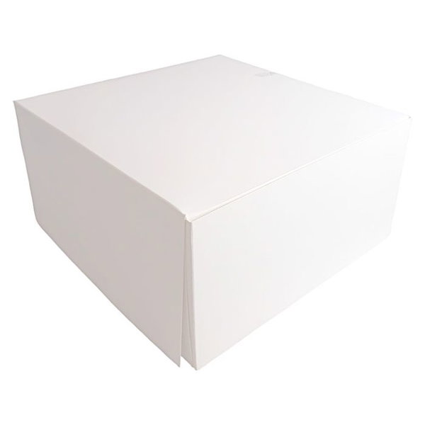 Pudeko cukiernicze 26x26x10cm biae 50szt na ciasta paczki