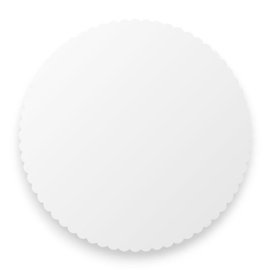 Talerz papierowy 26cm biay 100szt