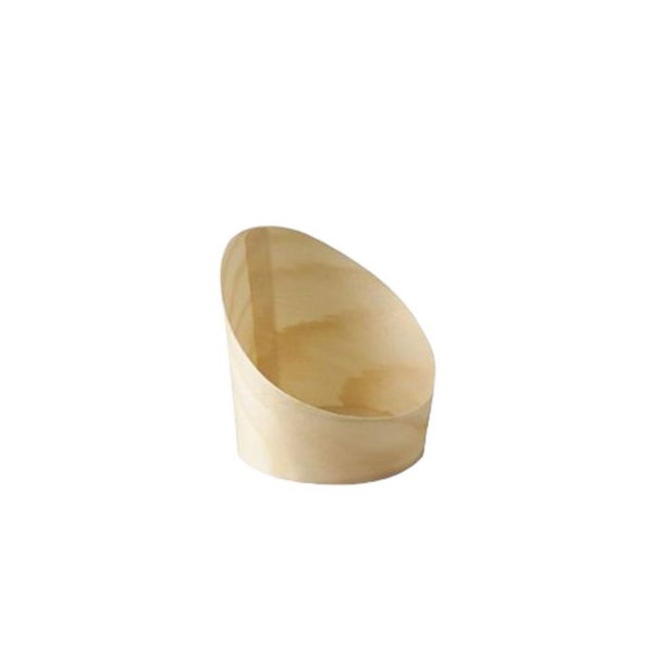 Kubek fingerfood fi 65mm drewniany pucharek 50szt