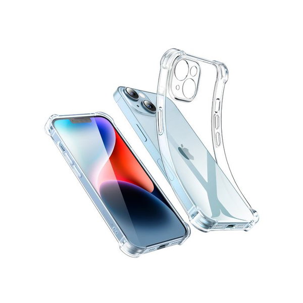 Zelowe etui do iphone 14 plus ze wzmocnionymi rogami protective case