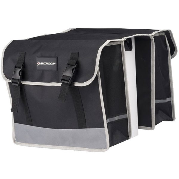 Dunlop - Torba / sakwa rowerowa podwojna na bagaznik