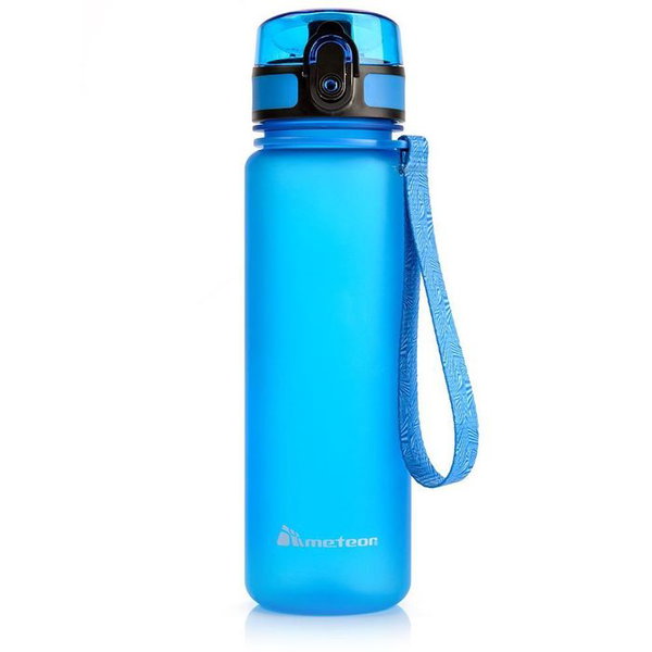 Bidon sportowy meteor 650ml niebieski