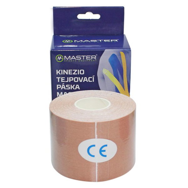 Tasma kinezjologiczna master 5 cm x 5 m - tan