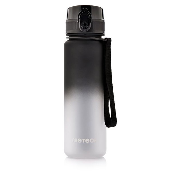 Bidon sportowy meteor 500 ml czarny/biay