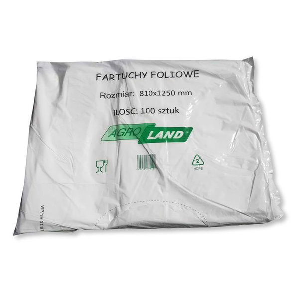 Fartuch ochronny przedni biay pp 100szt