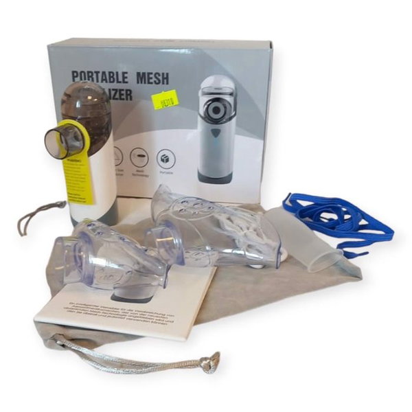 Nebulizator inhalator przenosny zestaw