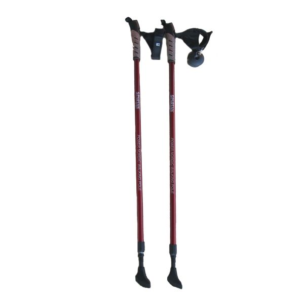 Kije trekkingowe spartan nordic walking - czerwone