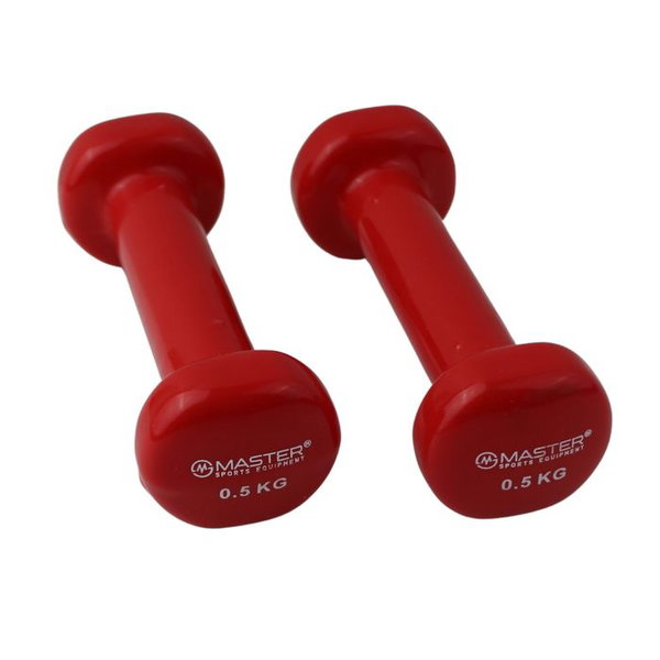 Hantle hantelki ciezarki winylowe master 2 x 0,5kg