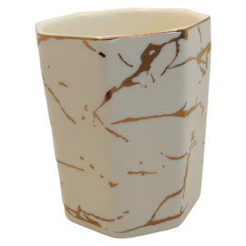 Kubek ceramiczny do azienki na szczoteczki pedzle