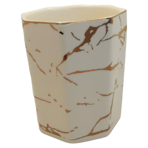 Kubek ceramiczny do azienki na szczoteczki pedzle