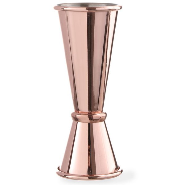 Miara barmanska do drinkow dwustronna miedziana 25ml 50ml hendi