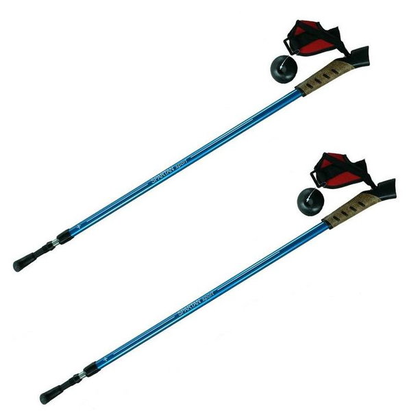 Kije trekkingowe spartan nordic walking - niebieskie