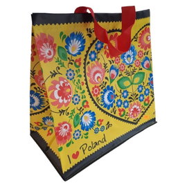 Torba na zakupy 24l 35x20x35 folklor 1szt zota
