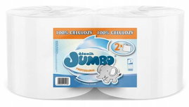 Czysciwo papierowe 2r sonik jumbo professional biae 650 list 2w - 2