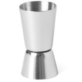 Miarka barmanska do alkoholu dwustronna stalowa 25 / 35 ml - hendi