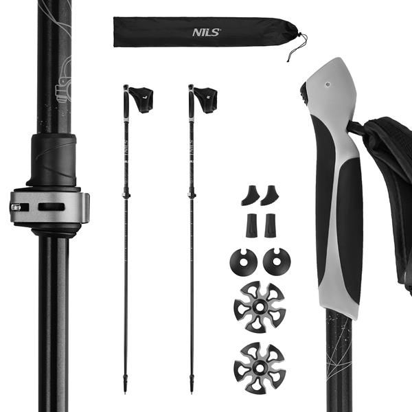 Nw8612 kije nordic walking aluminium nils