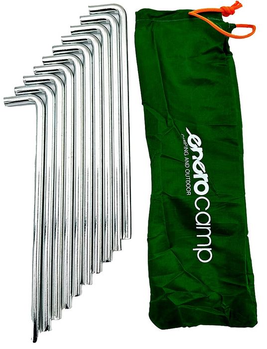 Sledzie szpilki do namiotu pro 8mm 20cm kpl.10szt metal
