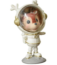 Figurka dekoracyjna astronauta biay 15cm jelen