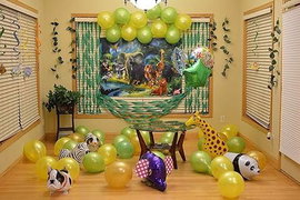 Balony zwierzeta 6szt. dekoracja na urodziny