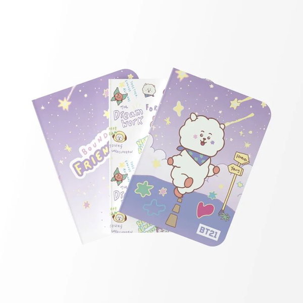 BT21 - Zestaw zeszytow A6 RJ (3 sztuki)