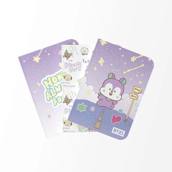 BT21 - Zestaw zeszytow A6 MANG (3 sztuki)