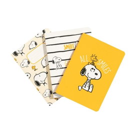 Snoopy - Zestaw zeszytow A6 z kolekcji Lazy Days (3 sztuki)
