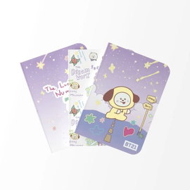 BT21 - Zestaw zeszytow A6 CHIMMY (3 sztuki)