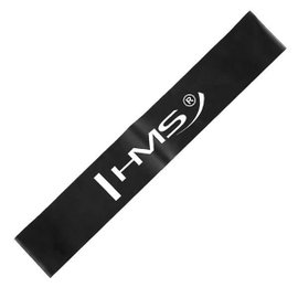 Gu04 black 1.2 x 50 x 600 mm guma do cwiczen hms