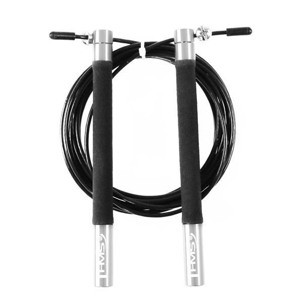 Sk54 black/silver szybka skakanka hms