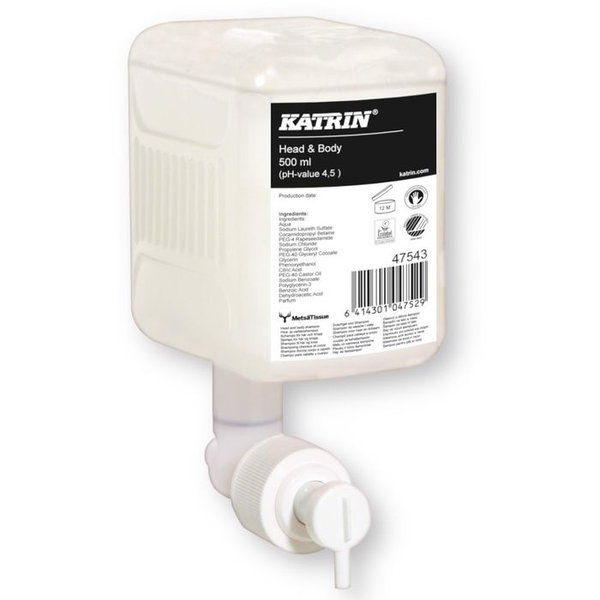 Katrin zel pod prysznic do wosow i ciaa 500 ml