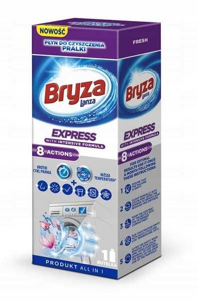 Bryza express pyn do czyszczenia pralki 250ml