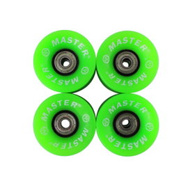 Zapasowe koka do deskorolki master - 60 x 45 mm - zielone