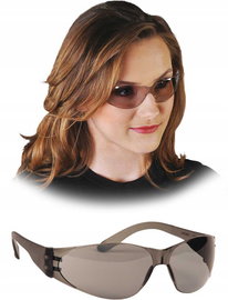 Okulary ochronne / stalowo-szary / mcr-checklite-ss