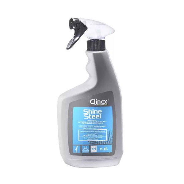 Clinex shine steel 650ml do stali nierdzewnej
