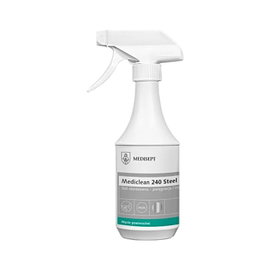 Mediclean 240 steel 500ml do stali nierdzewnej