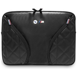 BMW Carbon Pockets & Metal Logo - Pokrowiec na notebooka 14" (czarny)