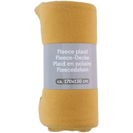 Koc polarowy 170x130 cm (pomaranczowy)