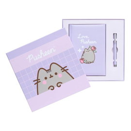 Pusheen - Zestaw notatnik A5 + dugopis z kolekcji Moments