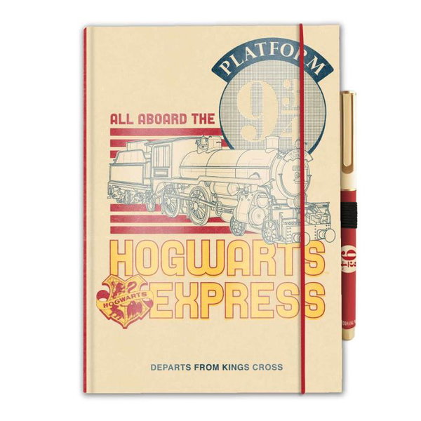 Harry Potter - Notatnik / Notes A5 z dugopisem Platform 9 3/4
