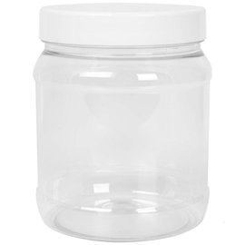 Soik okragy z pokrywka gwint 100/400 transparentny 1000ml