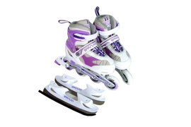 yzworolki spartan 2 w 1 - fioletowe - l (38-41)