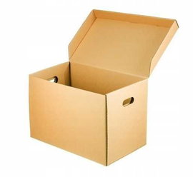 Karton na segregatory i przeprowadzki 500x305x325mm 410g