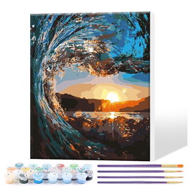 Diy akrylowe malowanie wedug numerow krajobraz