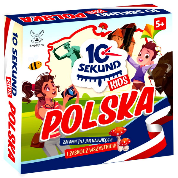 Gra 10 sekund kids polska 5+ kang