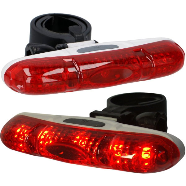 Lampka rowerowa na tył 5 led dunlop